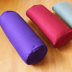 Yoga Bolster  rectangular bolster, cylindrical bolster, cotton batting, removable cover, wholesale, yoga bolster